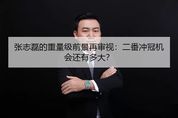 张志磊的重量级前景再审视：二番冲冠机会还有多大？